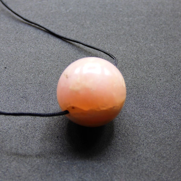 Andean Opal Pink Peru Pearl Necklace ~HIPPIE ~GOA ~Boho ~Ethno ~Nature ~Healing Stone ~Children ~Gift