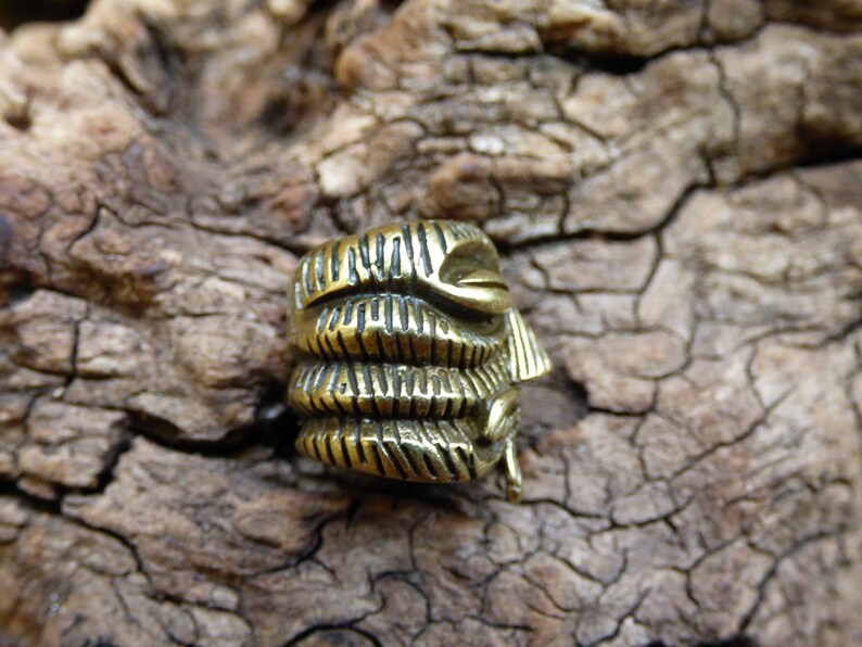 Brass Dreadlock Bead Tibet /'Antique Bronze/' Breads Dreads /'HIPPIE/' GOA /'Boho/' Ethno /'Nature/'/' Indian/'Vintage