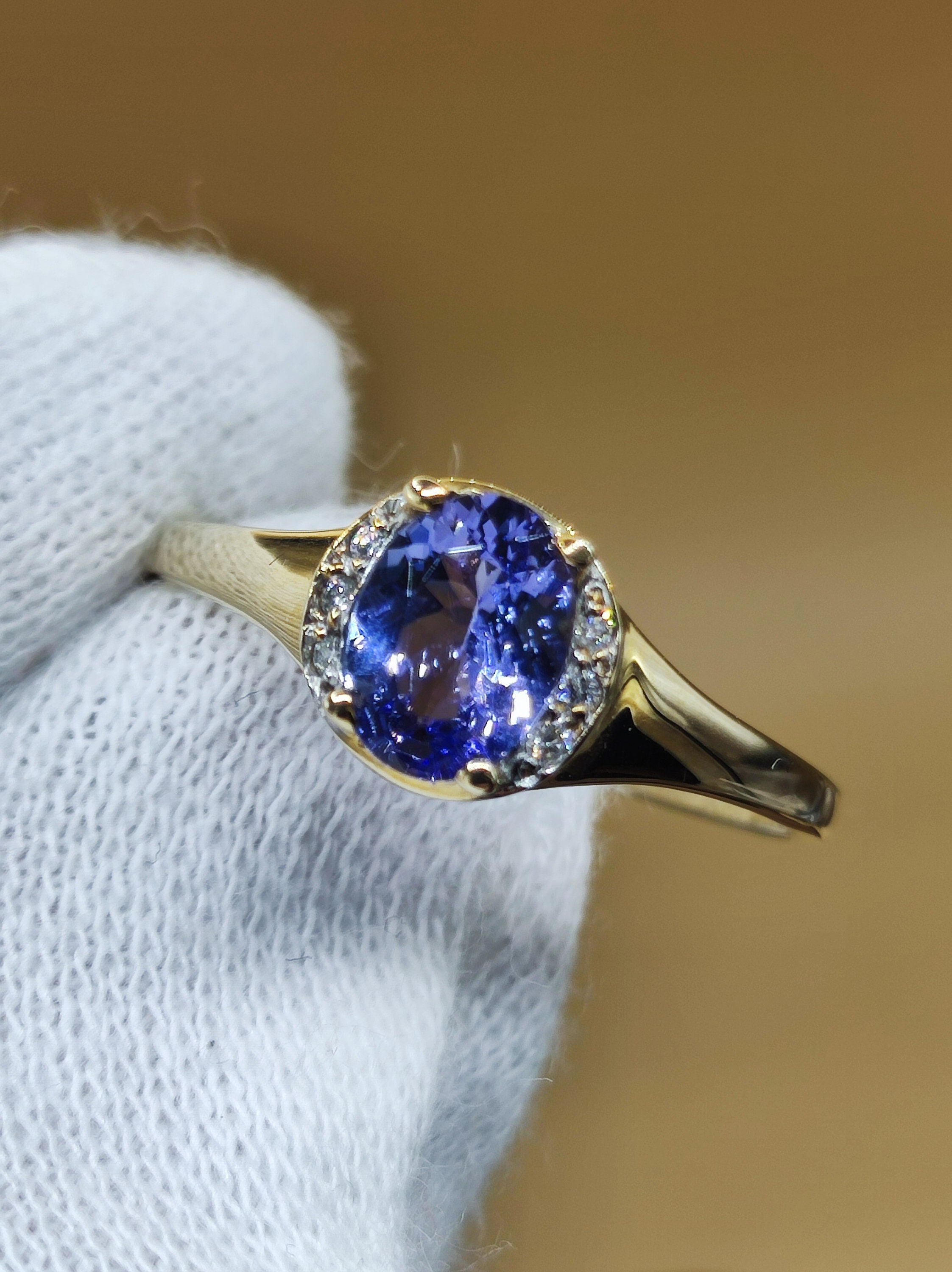 Bague tanzanite pas cher sale