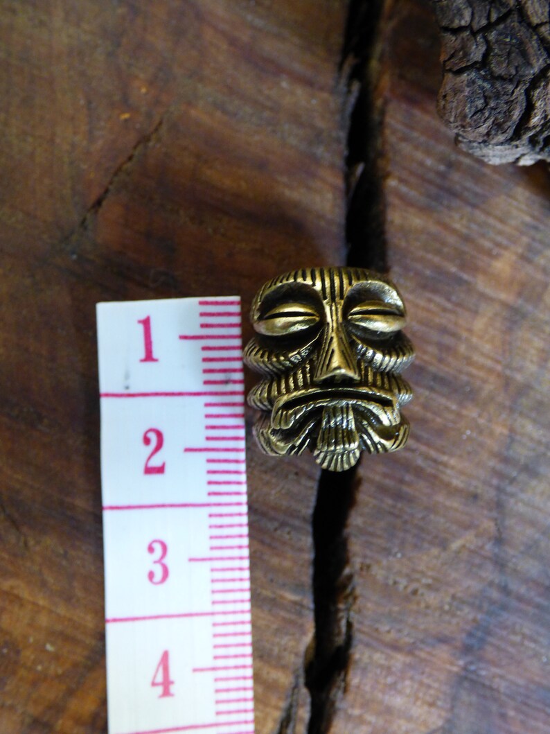 Brass Dreadlock Bead Tibet /'Antique Bronze/' Breads Dreads /'HIPPIE/' GOA /'Boho/' Ethno /'Nature/'/' Indian/'Vintage
