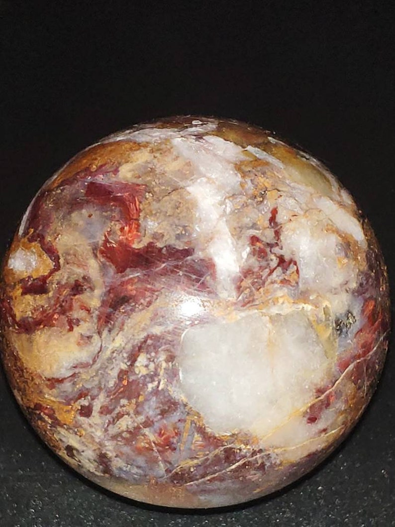 Magical Gemstone Ball Massage /& Deco Sphere Crystal Play Ball Meditation HIPPIE GOA Boho Ethno Healing Stone Natural Treasure Pietersite