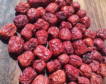 Jujube - Organic quality dried Chinese red dates, superfood, healthy nutrition for humans and animals, vegan, gluten-free, diet, berries, immune system