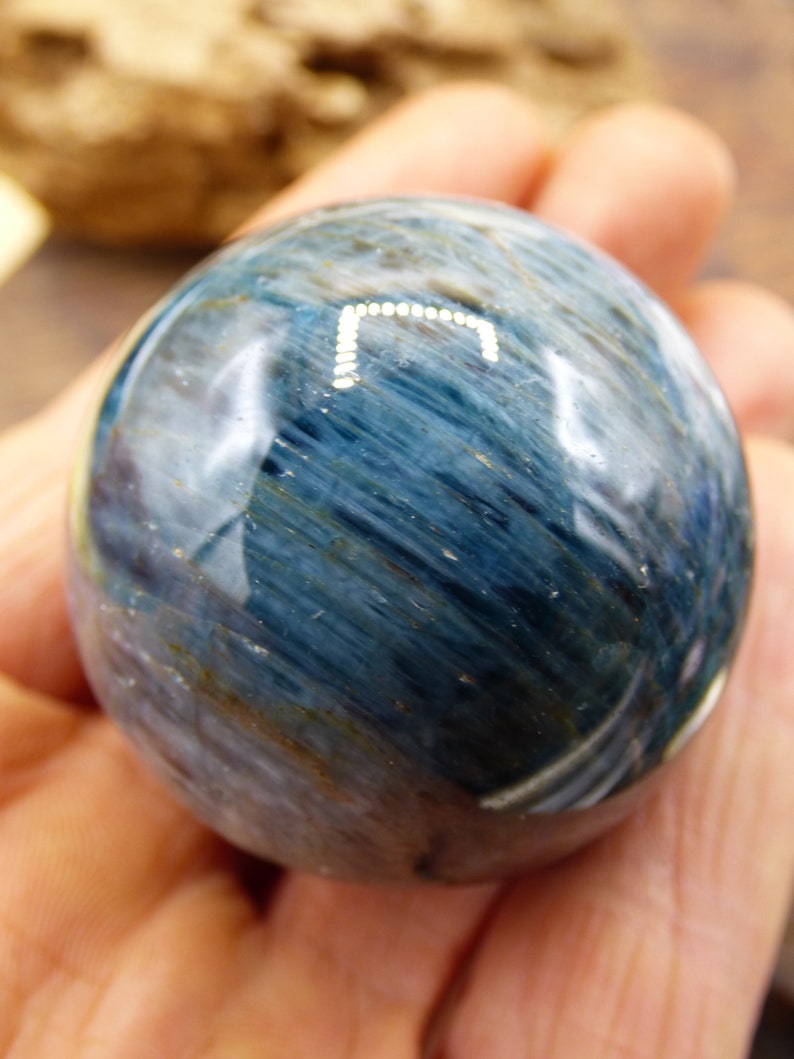 Apatit ~ Magische Edelstein Kugel Massage /& Deko Sphere Crystal Spielkugel Meditation ~HIPPIE ~GOA ~Boho ~Ethno ~Heilstein ~Naturschatz