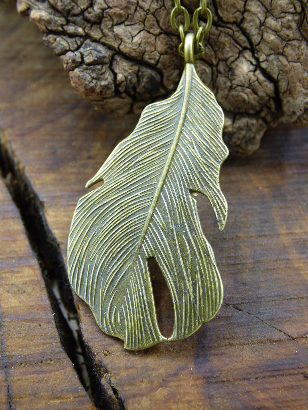アクセサリー 2000s GOA Style Feather Necklace E7B72216-9D18-474C-B416-