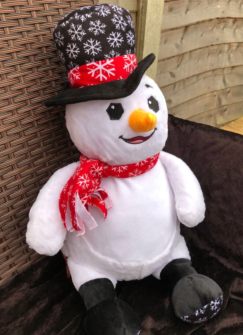 snowman teddy