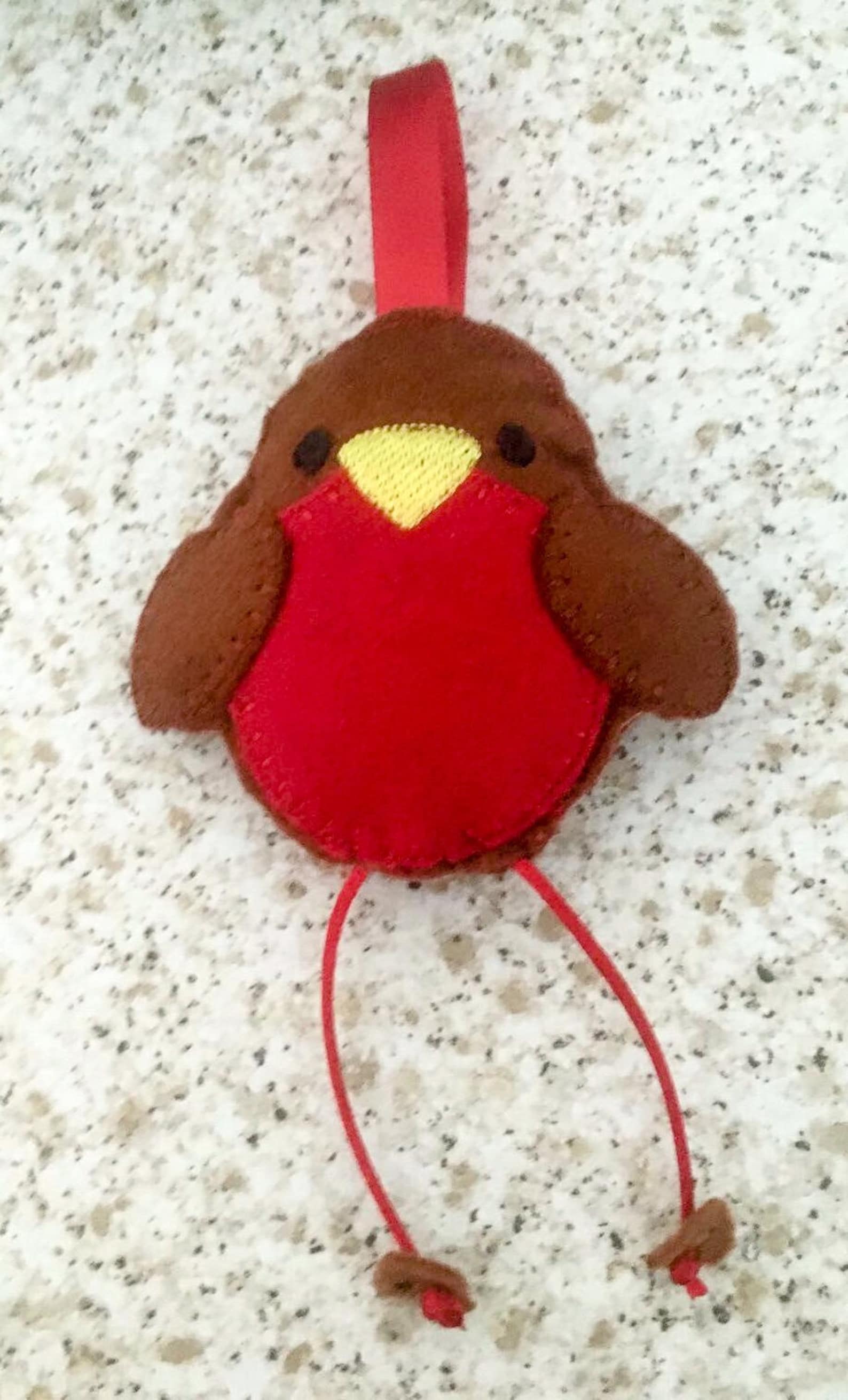 Christmas Robin Hanging Decoration Tree Decoration Robin Etsy UK