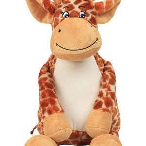 Personalised keepsake Giraffe personalised Giraffe embroidered gift, new baby gift, christening gift, first Lion teddy