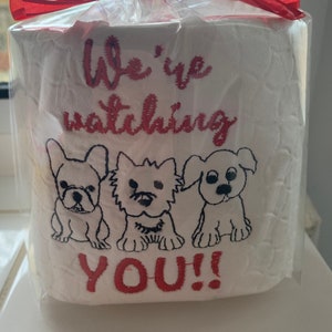 Carta igienica ricamata, regalo umoristico,regalo delle madri, regalo divertente, regalo stravagante,stockin filler, mamma, regalo per mamma, mamme, regalo mamme