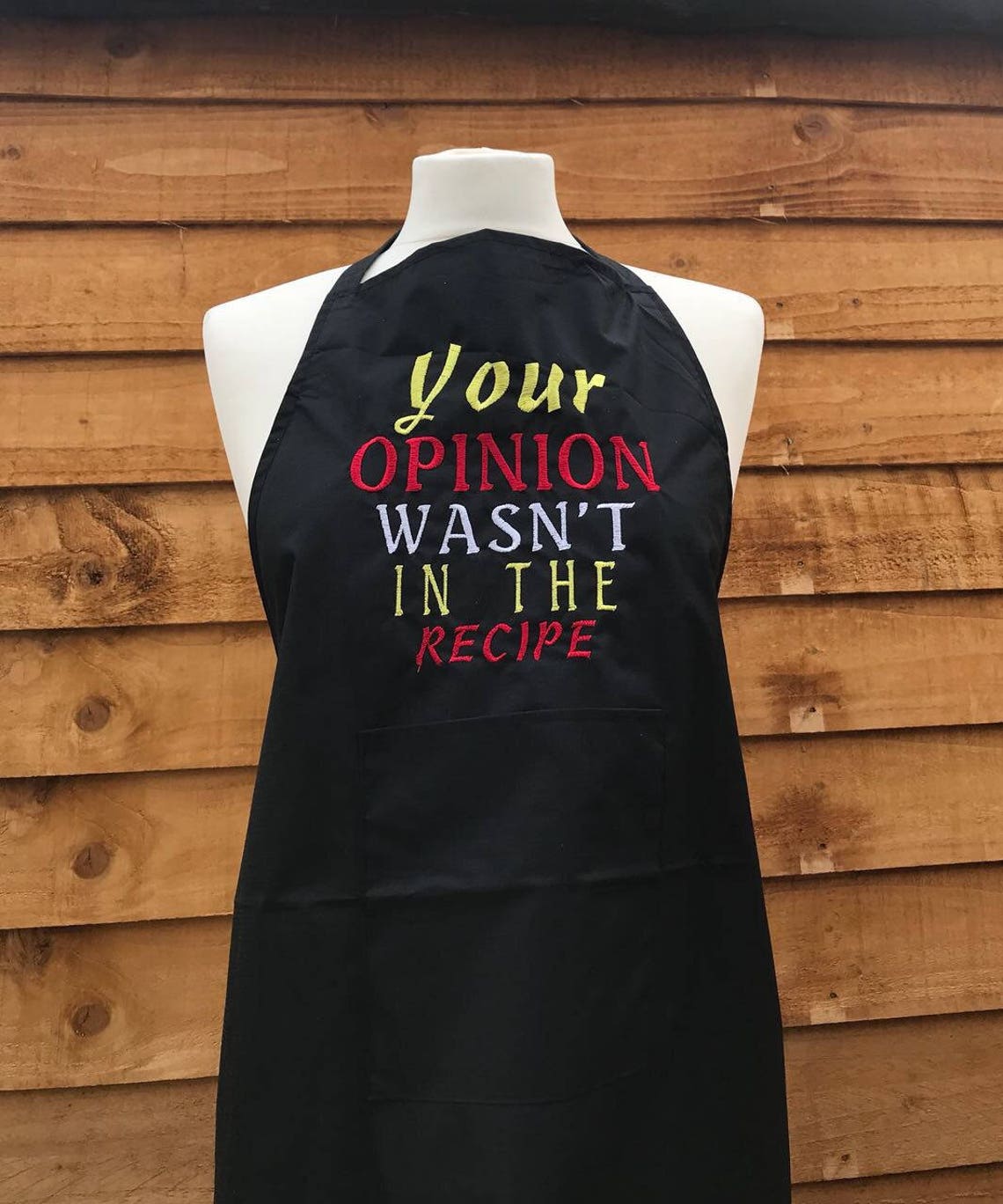 Embroidered Apron BBQ Apron Unisex BBQ Apron Cooking Apron Etsy UK