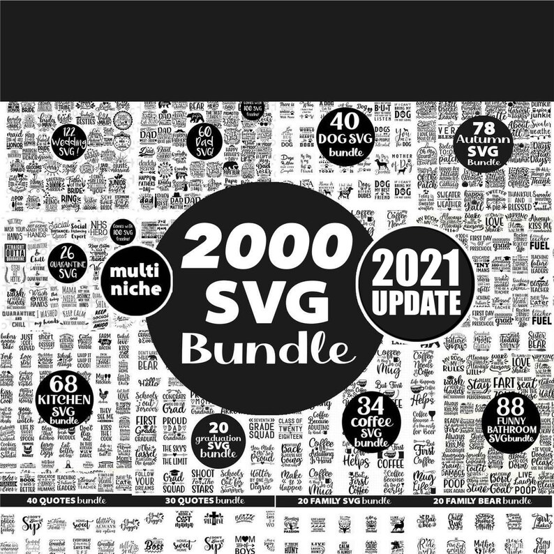 Download SVG bundle svg bundles fonts svg bundle svg files for | Etsy
