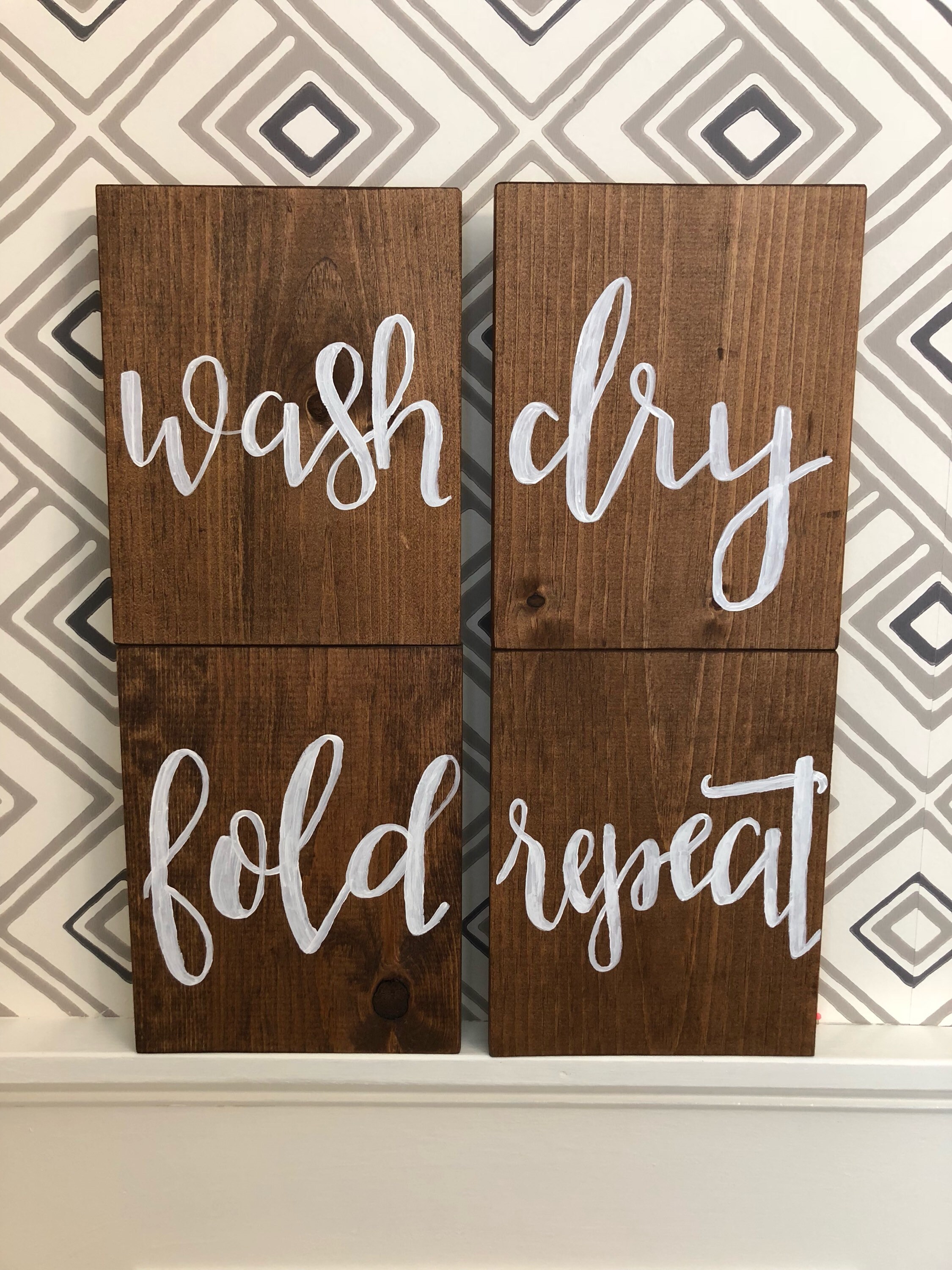 Laundry Room Signs Rustic Home Decor Wall Hanging Etsy