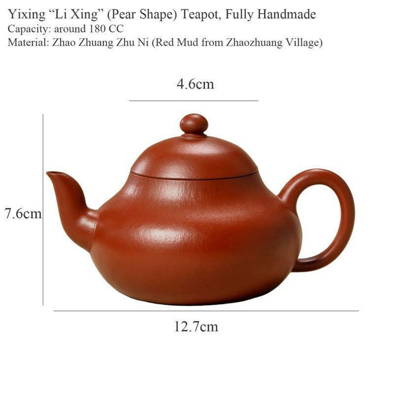 Yixing li Xing Shape Teapot fully Handmade Etsy Canada