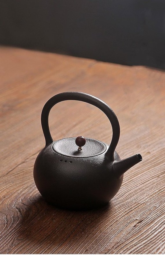 Chaozhou Pottery Water Boiling Kettle for Chinese Gongfu Tea, Tea