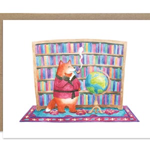 Biglietto d'auguri FANCY FOX
