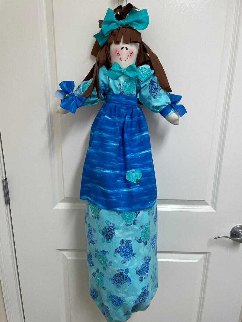 Bag Lady Plastic Bag Holder Etsy