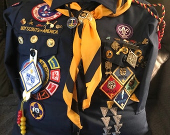 Boy Scout Memory Keepsake Pillow