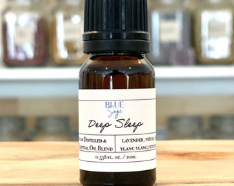 Deep Sleep Essential Oil Blend 100% Pure - 10ml Dropper Bottle | Soap Making | Candle Making