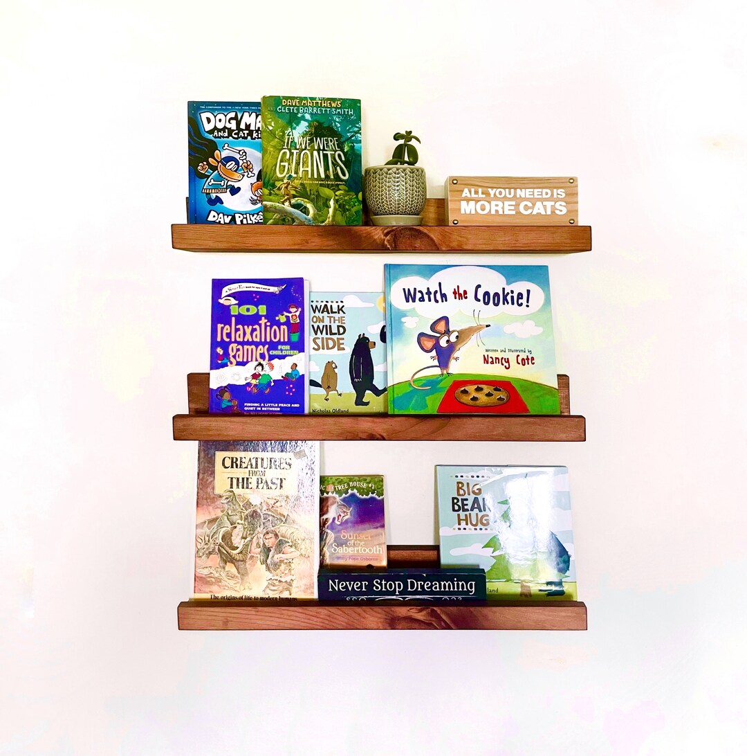 Picture Ledge Shelf Set of 3 Gallery Wall Style Easy Etsy