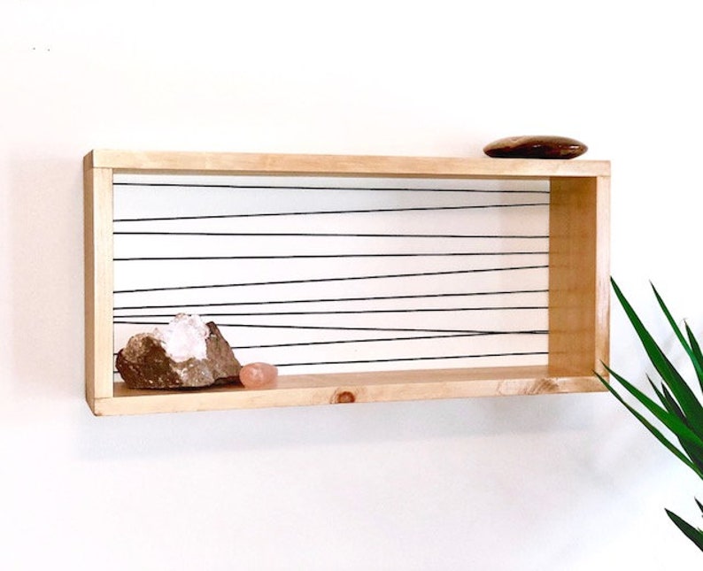 Threaded Box Wall Shelf Rectangle And Square Decor