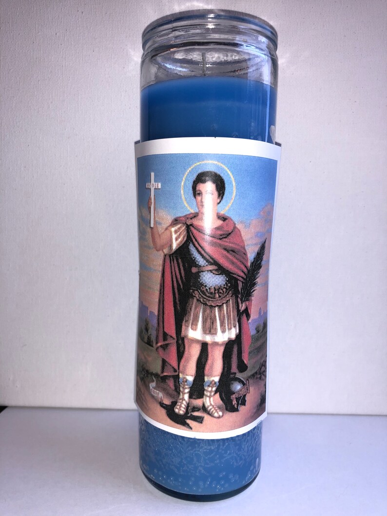 Saint Expedite 7 Day Devotional Candle Etsy