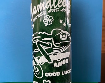 Chameleon Money and Love Candle