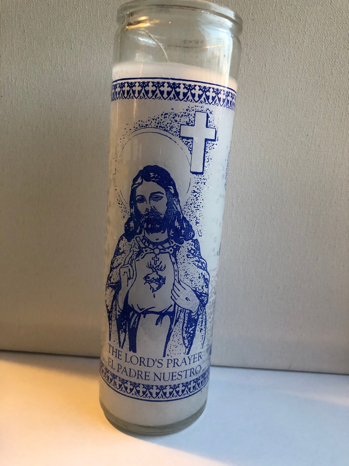 Our Lords Prayer 7 Day Devotional Candle Etsy