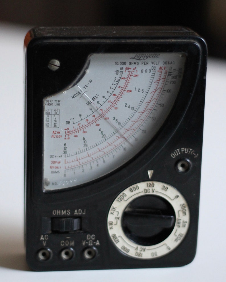Vintage Lafayette Multimeter