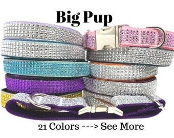 Fancy, Bling, Rhinestone, Custom, Dog Collar, Girl, Personalized, Engraved, Cute, Designer, Puppy, Cat, Pet, Small, Medium, Large, Fashion,