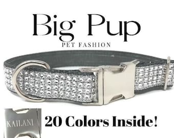personalized bling dog collars