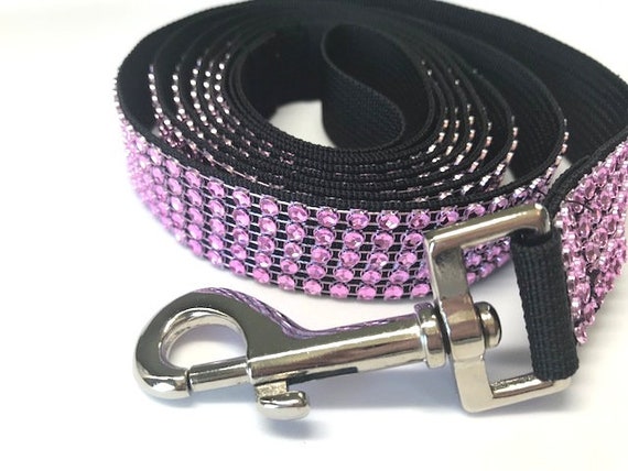 rhinestone dog leash