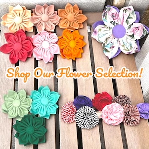 Rosa, Hundehalsband Blumen, Blau, Grün, Flieder, Lila, Mädchen, Halsband Zubehör, Girly Hundeschleife, Welpen Fliege, Hundehalsband Blume, Hundefliege