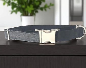 Martingale Dog Collar, With Buckle, Custom Dog Collar, Puppy Collar, Engraved Dog Collar, Designer Dog Collar, Cute, Large, Boy Dog Collar