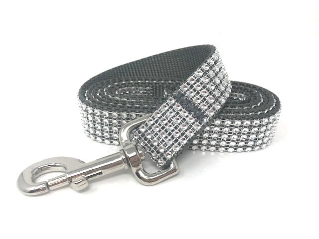 Rhinestone leash Clearance