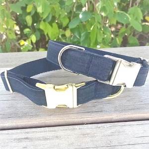 Hundehalsband, Blau, Denim, Gold, Silber, Jungen, Männchen, Mädchen, Weiblich, niedlich, personalisiert, Gravur, Hundehalsband, Mode, Individuell, Katzenhalsband