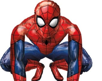 Spider-Man 36'' Airwalker Anagram Balloon W/ Free Shipping Birthday Party Decorations
