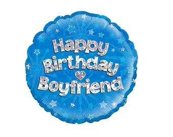Boyfriend Happy Birthday 18'' Balloon W/ Free Shipping Birthday Party Decorations