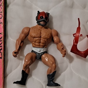 1981 vintage Masters of the Universe MOTU Zodac action figure Mattel good condition with armor