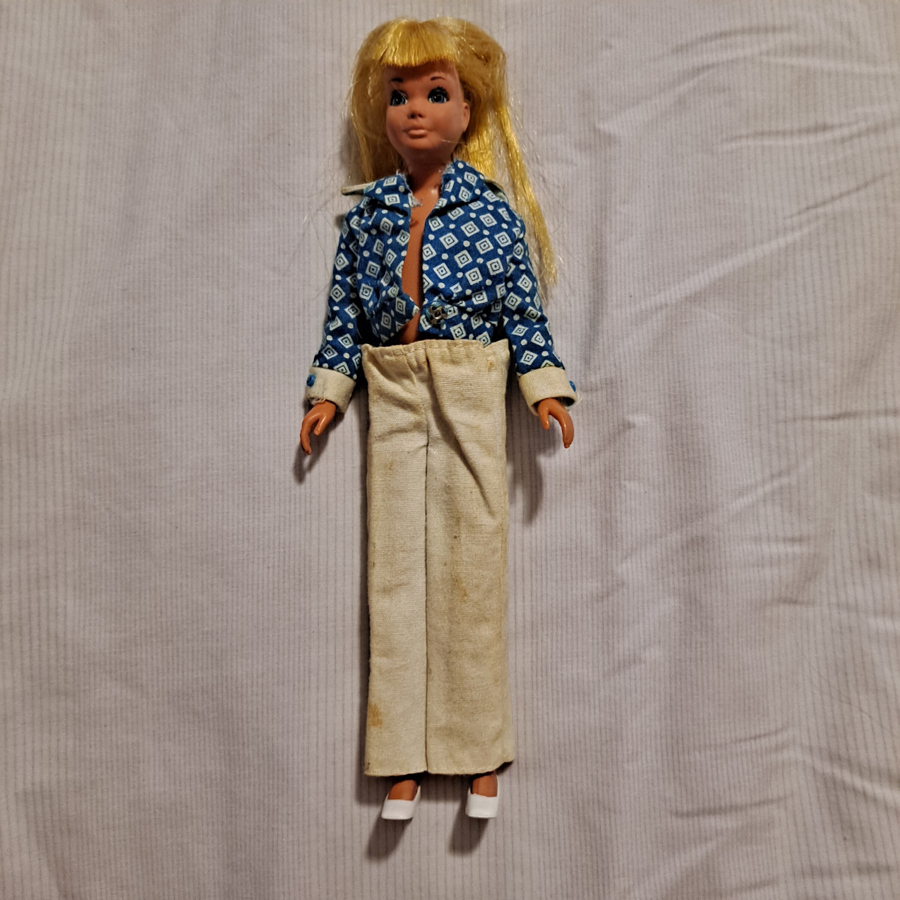1974 Vintage Barbie's Sister Skipper Best Buy Pant Suit Shirt