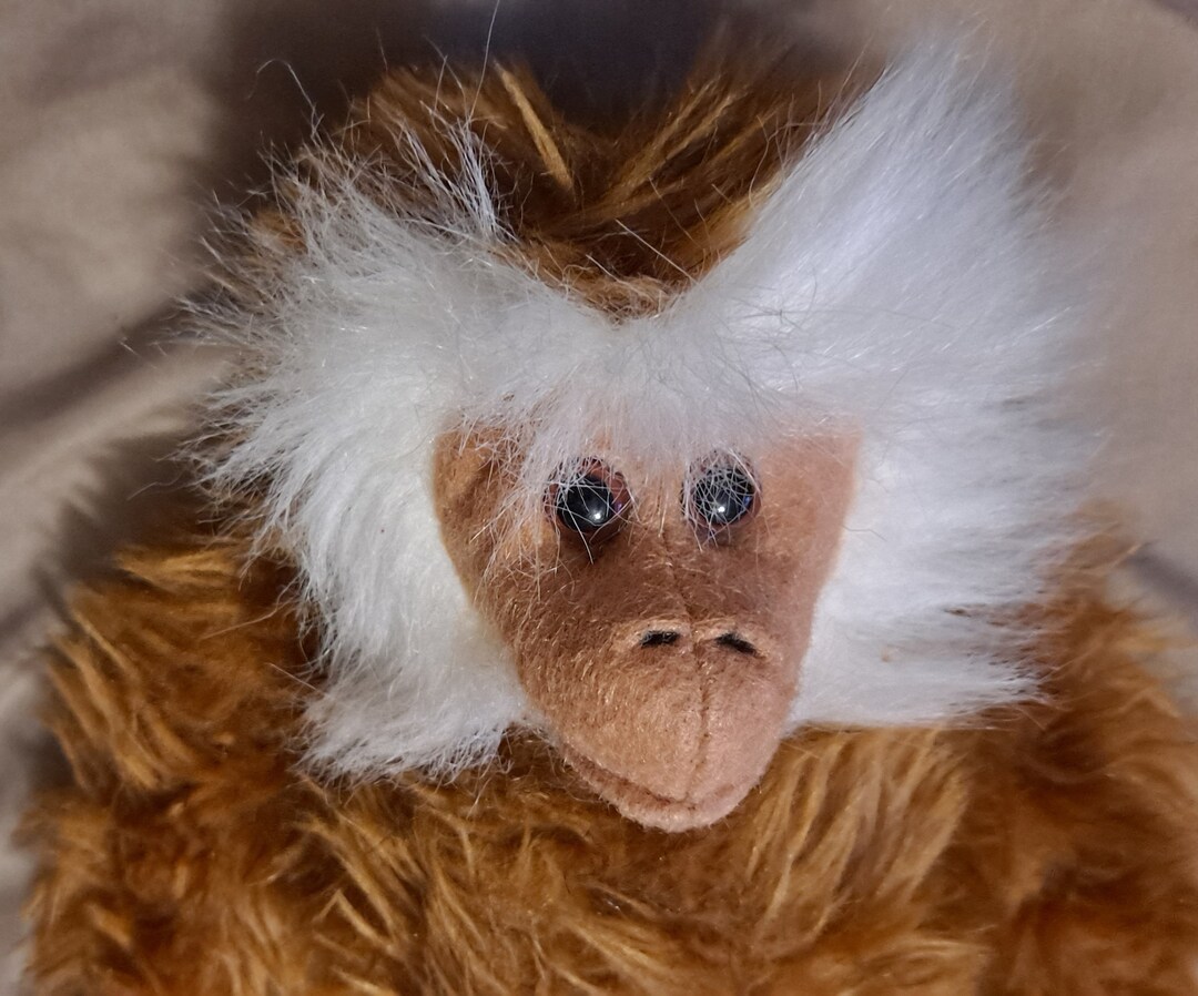 1999 Vintage Kawaii Wild Republic Hanging Monkey Plush 17 Inch