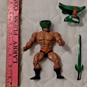 1981 1983 vintage Masters of the Universe MOTU Tri-Klops action figure Mattel very good condition complete