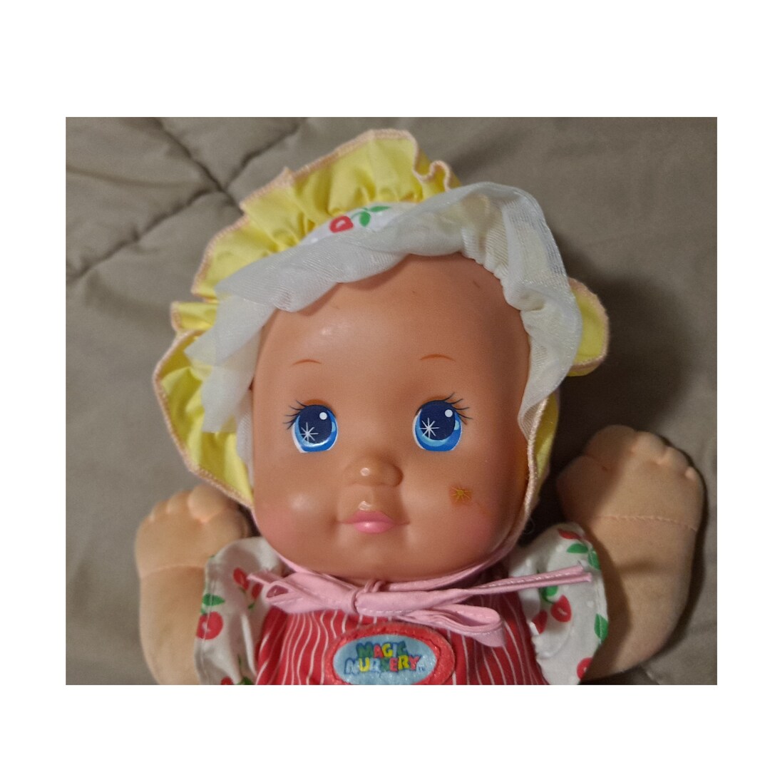 1989 Vintage Kawaii Magic Nursery Baby Doll Mattel Original Cherry ...