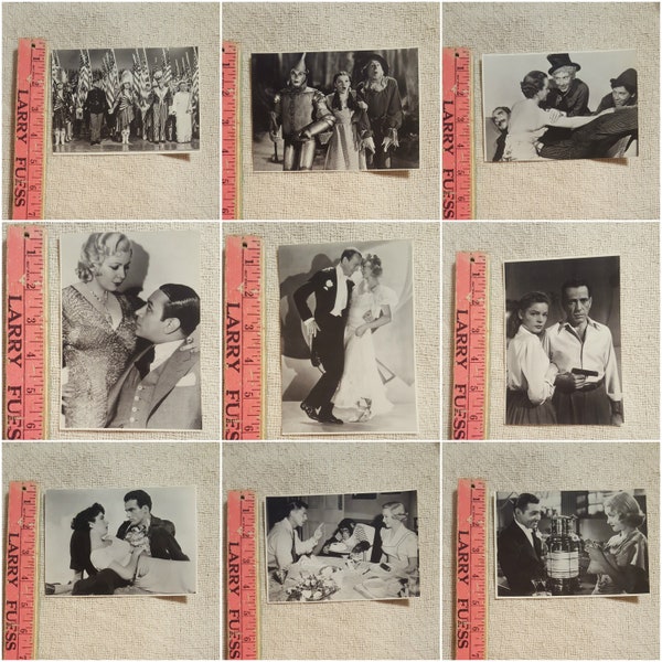 Vintage 1986 Movie Star Photo Postcards by Dover Publications Yankee Doodle Dandy Marx Brothers Ronald Reagan