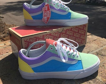 Pastel vans | Etsy