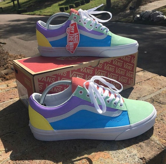 vans old skool pastel colors