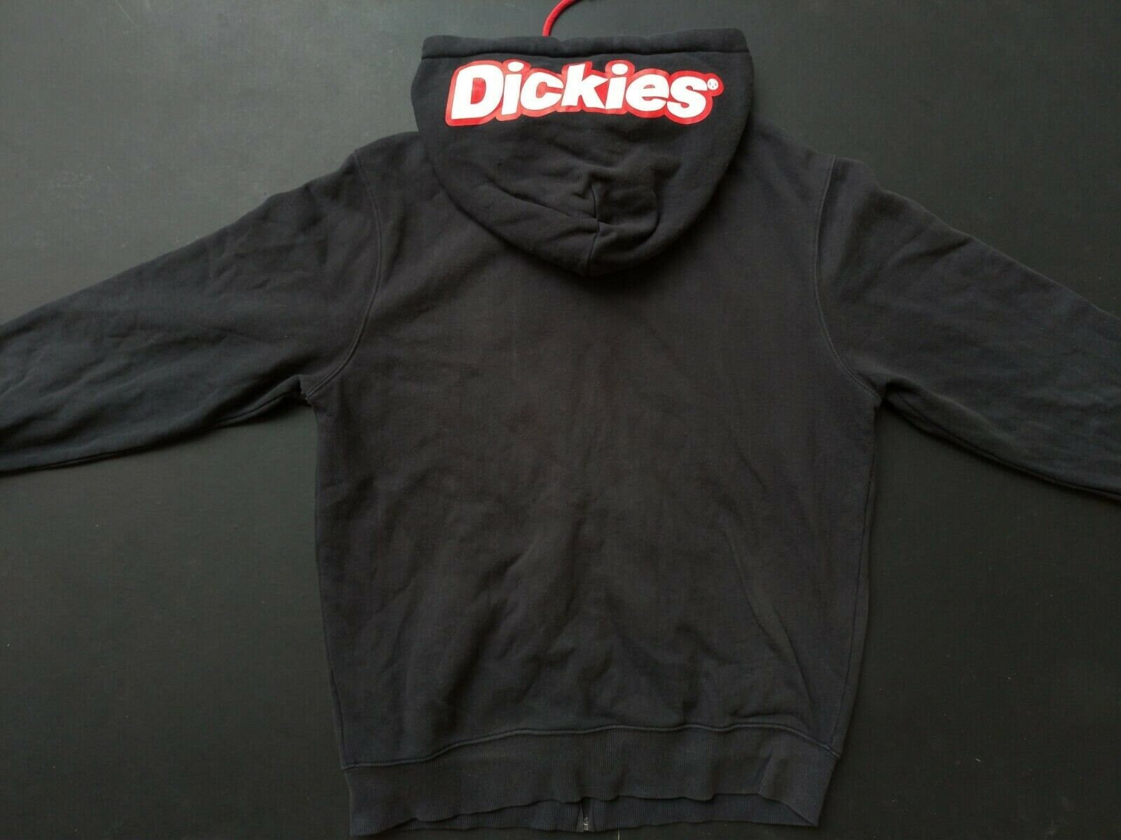 Dickies Hoodie Full Zipper Big Logo Stripe Line Sweatshirt