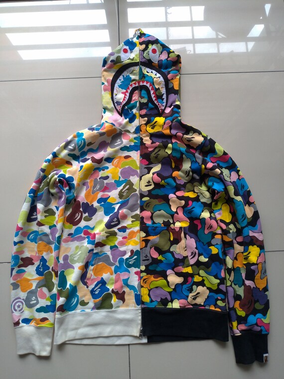 bape multicolor camo