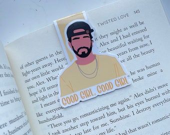 Russ Good Girl Magnetic Bookmark | Bookish Gift | Book Club bookmark | Gifts for Librarians | Magnetic Page Clip