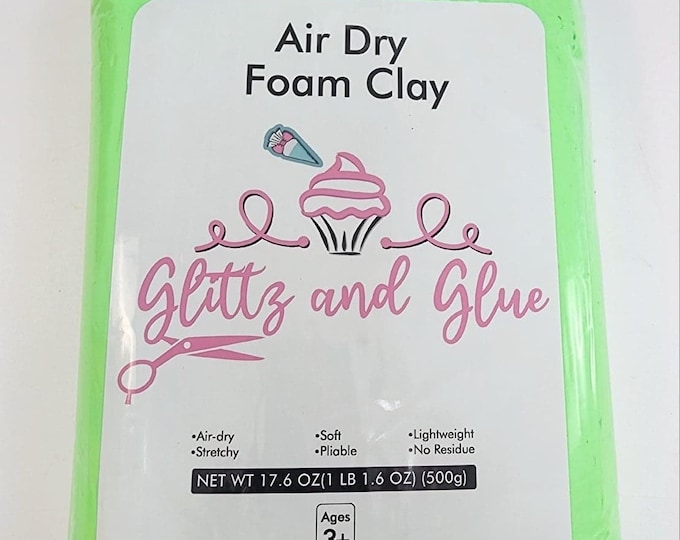 Air Dry Foam Clay, Foam Clay, Glittz and Glue Foam Clay, Cosplay, Fake