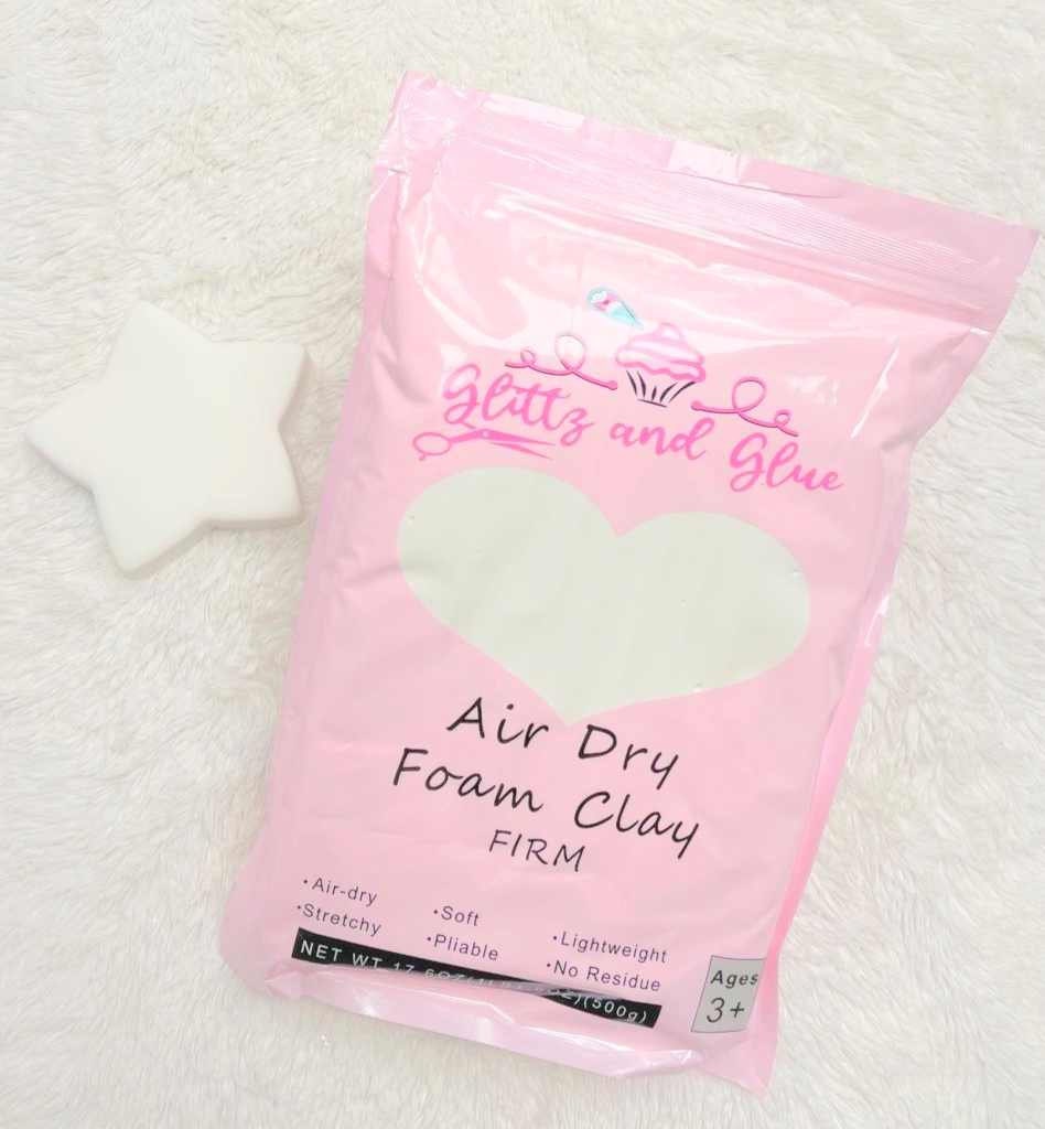 Raspberry (Purple) Air Dry Lightweight Foam Clay – TCTCrafts