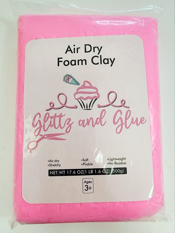 Air Dry Foam Clay Foam Clay Glittz and Glue Foam Clay Etsy
